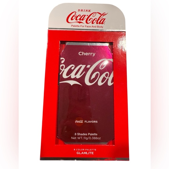 Coca Cola Other - Coca Cola Cherry Red 8 shade palette NWT